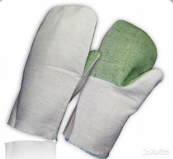 Перчатки хб рабочие прорезиненные