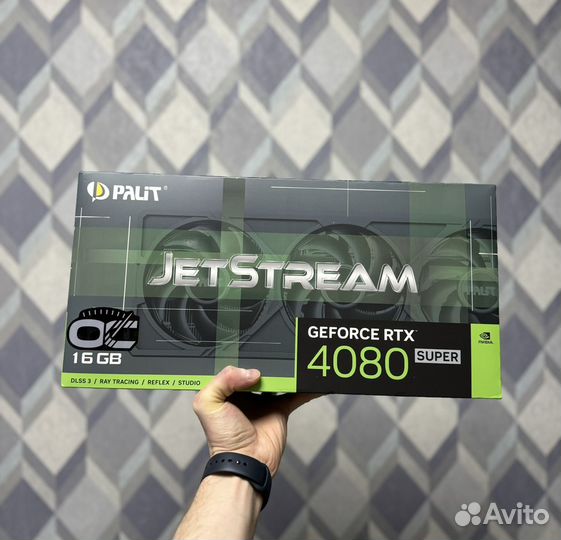 Palit rtx 4080 super jetstream (новая)