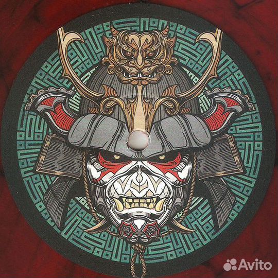 Винил Iron Maiden Senjutsu (3LP) red &black marble