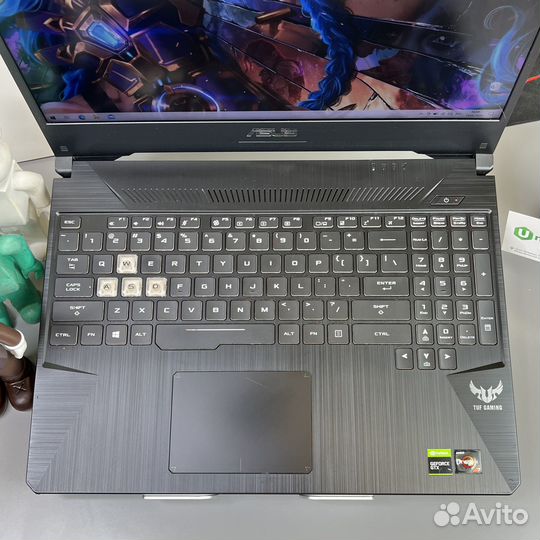 Игровой ноутбук Asus TUF Ryzen 7/GTX1650/120 Гц