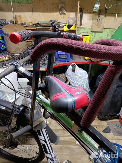 Детское велокресло переднее