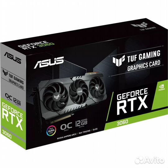 Видеокарта asus GeForce RTX 3060 12288Mb, #351417