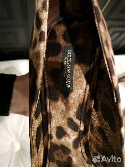 Леопардовые Dolce Gabbana 39,5