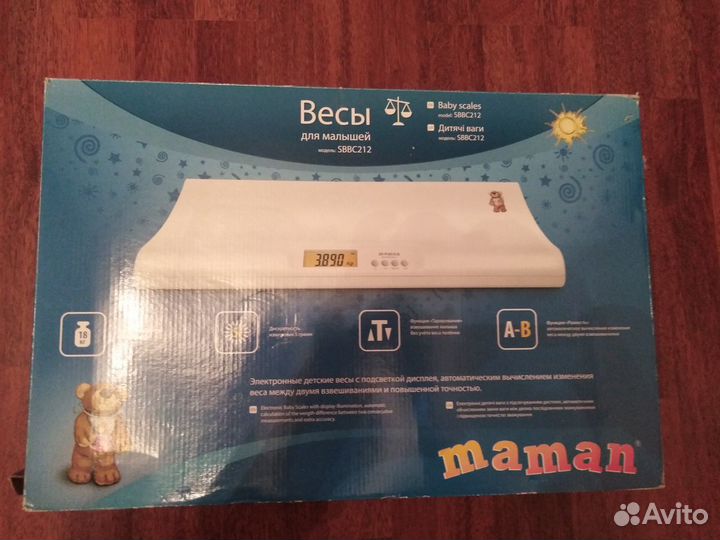 Детские весы Maman sbbc212
