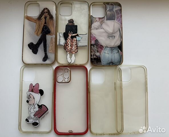 Набор комплект чехлов на iPhone 12pro