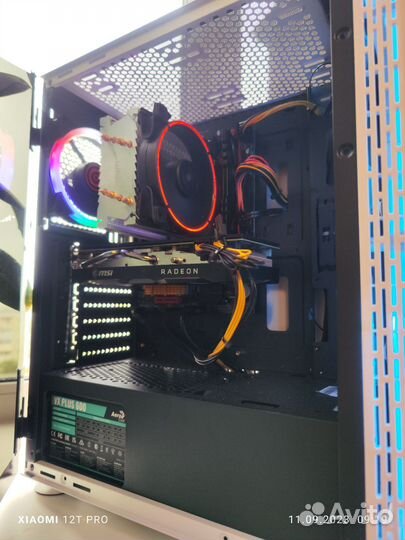 Игровой системник intel 2690v4 (i5 12400f) 5700XT