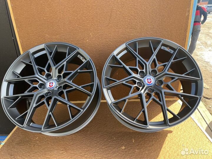 Диски HRE FF10 R17 5x100 графит