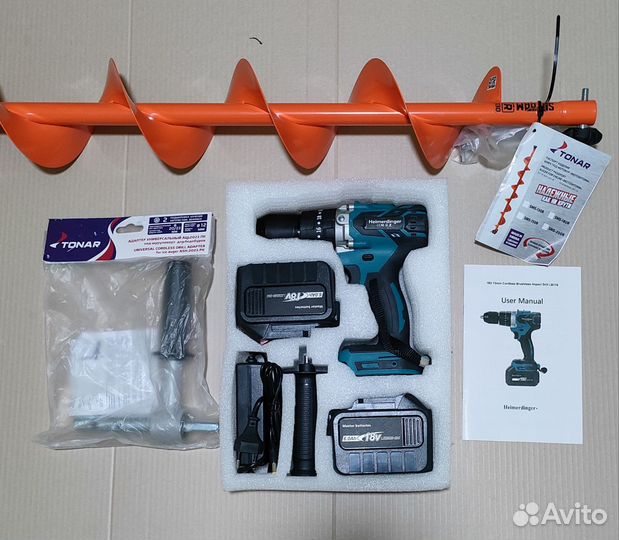 Шуруповерт Ледобур