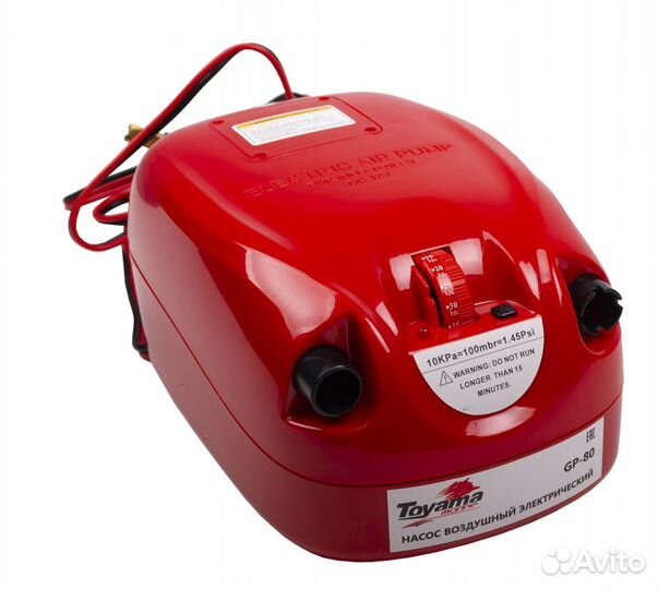 Насос воздуш электрический toyama GP-80