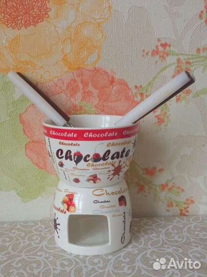 Фондюшница керамическая