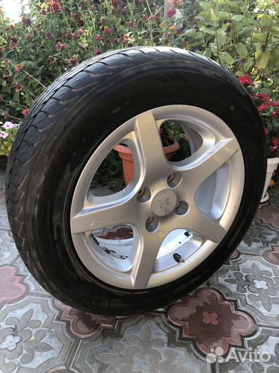 Диск литой r15 iran khodro samand 6.5jx15 et24