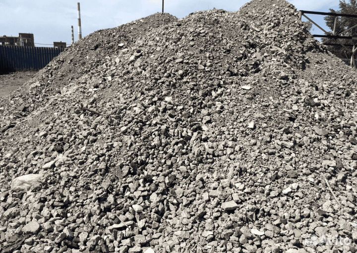 Щебень вторичный любых фракций