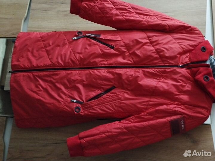 Пальто женское на весну стёганое