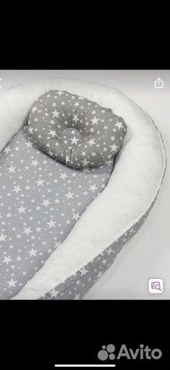 Гнездо-кокон матрас для новорождённого