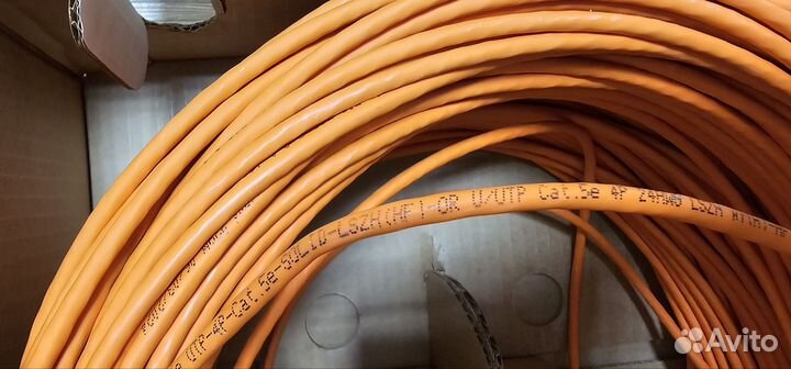 Остаток 143 метра витая пара lszh hf utp 5e