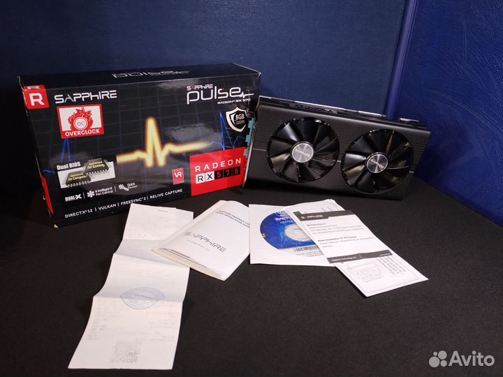 Видеокарта Sapphire RX 570 8Gb