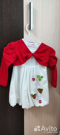 Платье для девочки 92