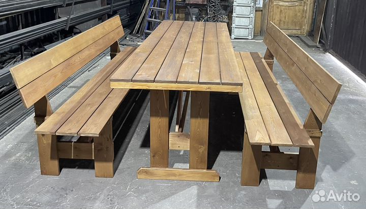 Садовая мебель из лиственицы