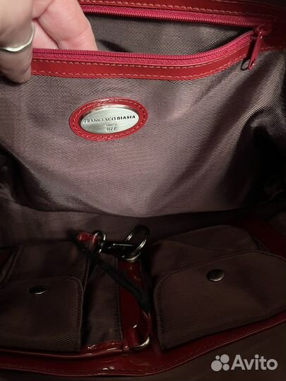 Сумка италия Francesco Biasia натуральная кожа