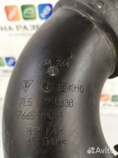 Патрубок воздушного фильтра правый Porsche Cayenne