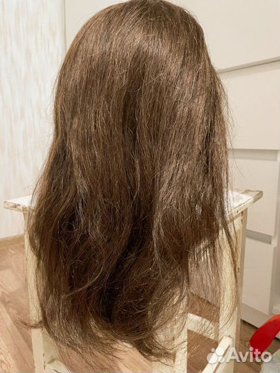 Голова манекен натуральные волосы