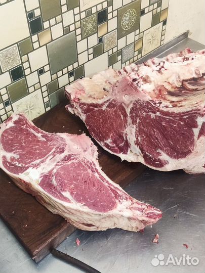 Стейки без маринада рибай Халяль