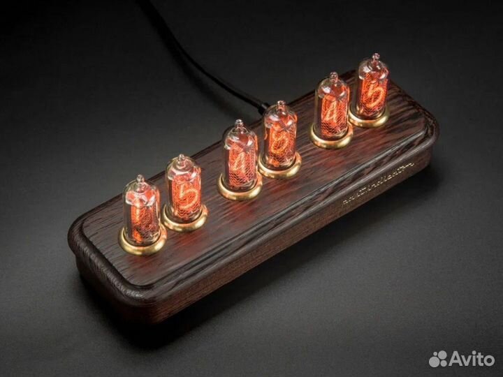 Ламповые часы Восток-3 Black