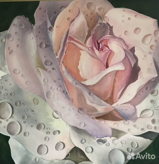 Продаю картину Роза в росе