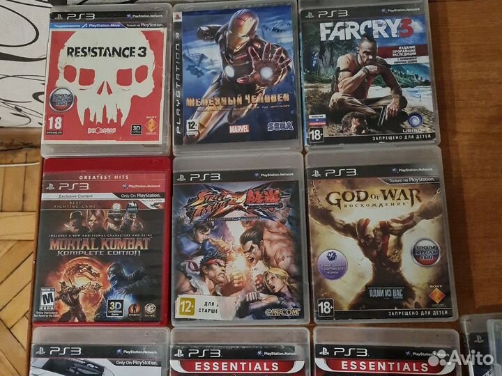 Диски на пс3
