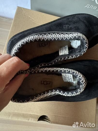 Слипоны меховые ugg