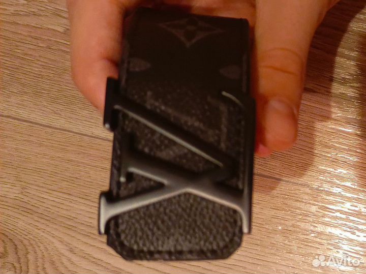 Luis vuitton ремень мужской