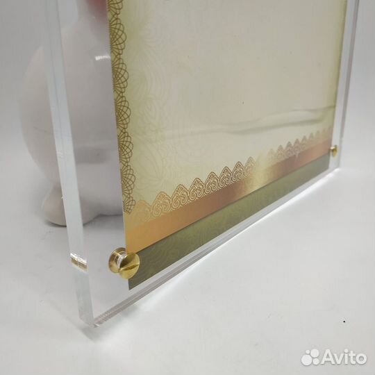 Рамка из орг-стекла 25см*32см под А4