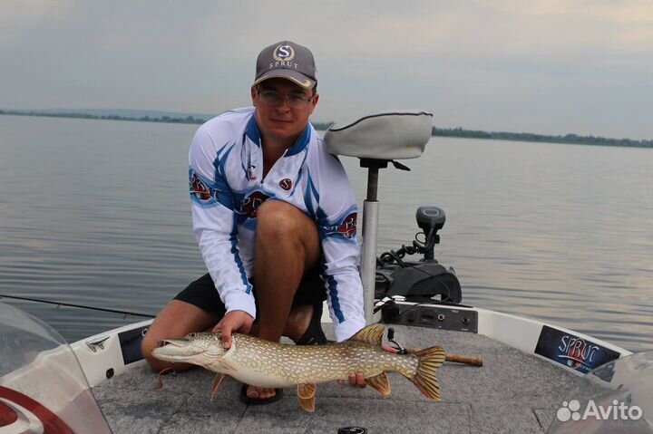 Рыбалка на лодке на Оке, обучение рыбалке с нуля