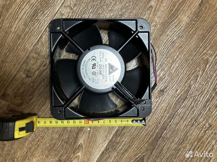 Вентилятор delta afc1512dg 1,80A в наличии