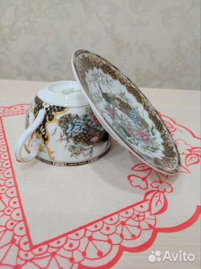Чайные пары тонкий фарфор
