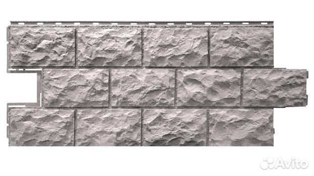 Фасадные панели Fineber дачный Доломит светло-серы