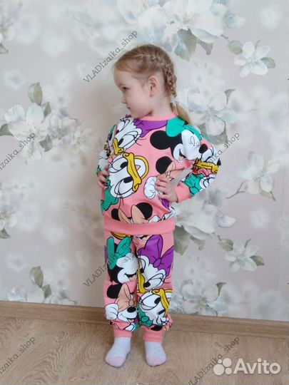 Новый костюм для девочки 98-128