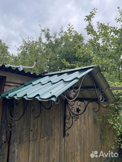 Козырек кованный