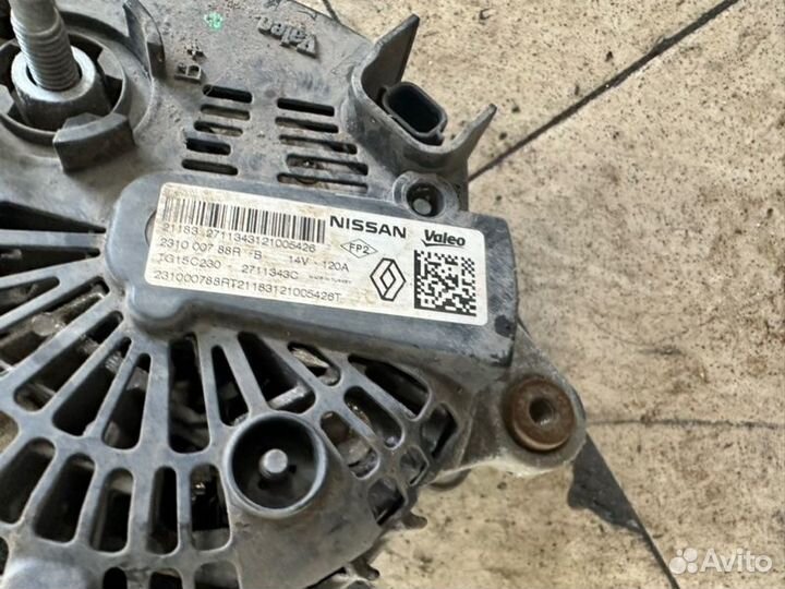 Генератор Renault Duster 2 K9K 2021