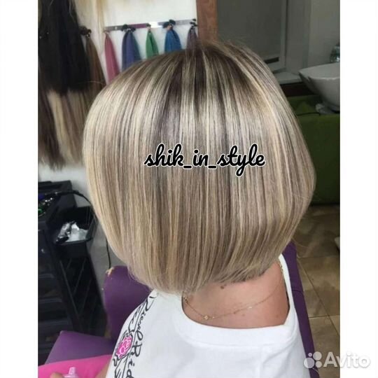 Окрашивание волос, стрижка волос