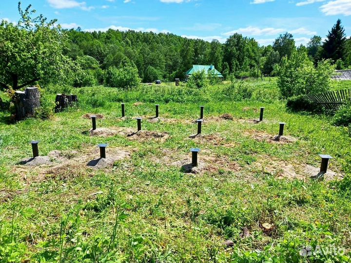 Сваи винтовые для фундамента