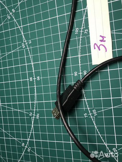 Кабель USB удлинитель, мама-папа, M/F USB 2.0, 3м