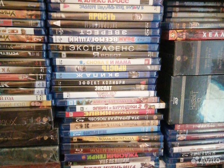 Блюрей диски лицензия У-Я и Т