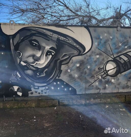 Роспись стен, граффити оформление, арт услуги