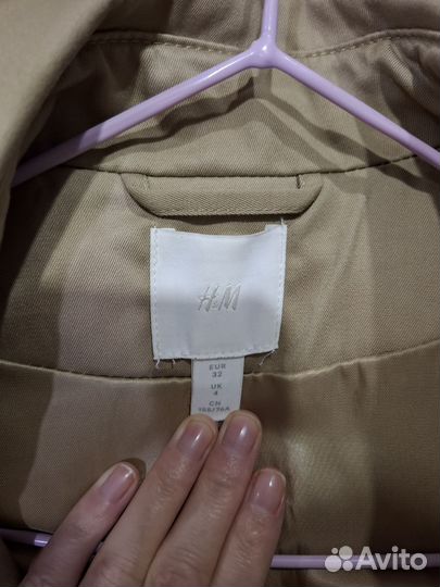 Плащ тренч женский 40 42 HM