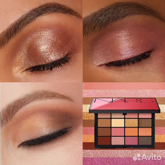 Палетка теней от Nars summer unrated eyeshadow
