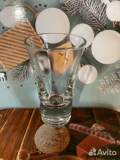 Стопки рюмки стеклянные