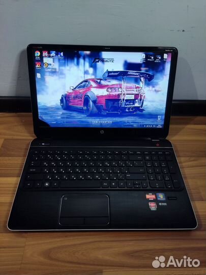 HP a10 4600/4 озу/amd 7670 дефект матрицы в углу