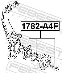 Подшипник ступ.audi A4 II-III/A6 II/A8 I/VW PAS