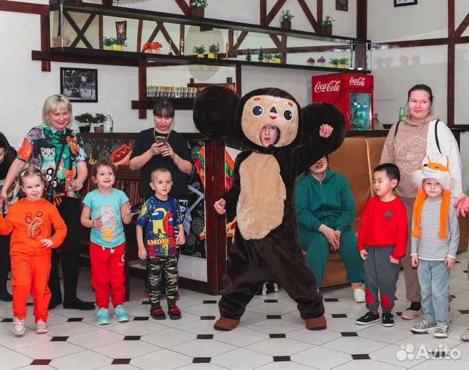 Аниматоры на праздник, Чебурашка, Крокодил Гена